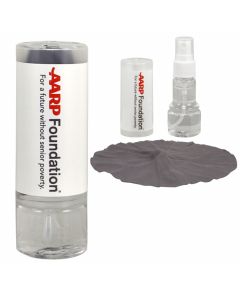 Foundation Cleaning Spray w/Microfiber Cloth