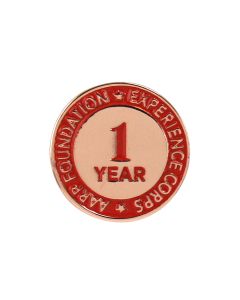 Experience Corps 1-Year Milestone Pins 3/4"