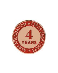 Experience Corps 4-Year Milestone Pins 3/4"
