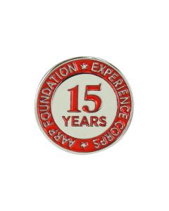 Experience Corps 15-Year Milestone Pins 3/4"
