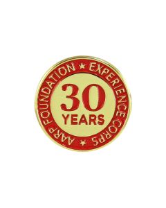 Experience Corps 30-Year Milestone Pins 3/4"